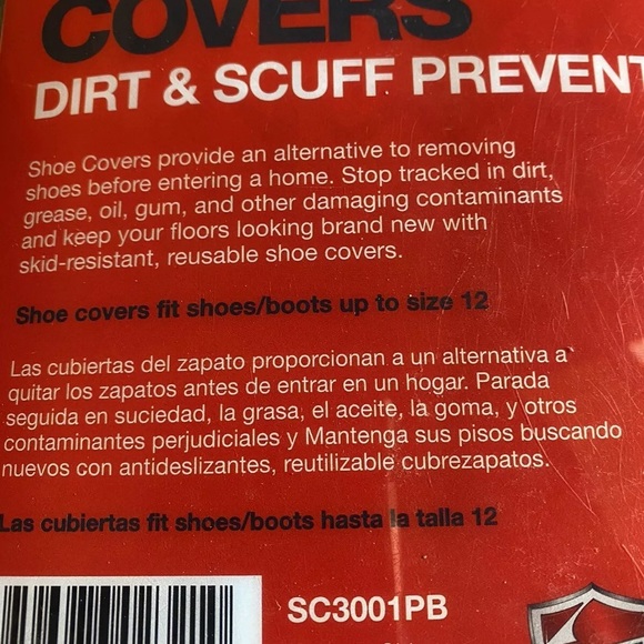 10 Pairs Surface Shields Skid Resistant Bottom Reusable Shoe Covers - Unisex - Picture 3 of 7